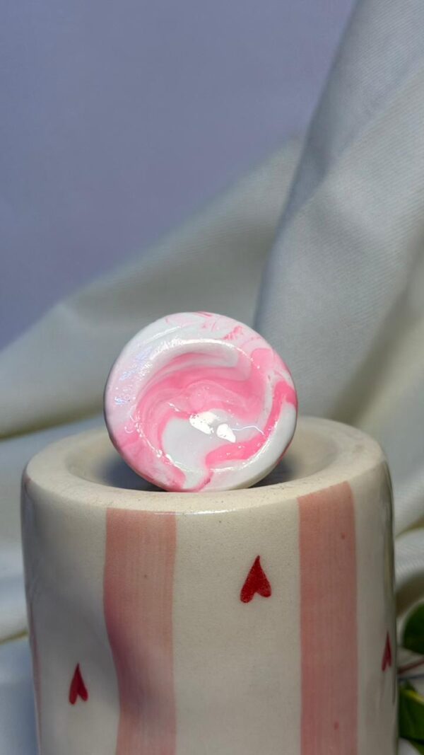 WhatsApp Image 2026-04-01 at 4.08.57 PM35 Marble Worry Stone (Pink)