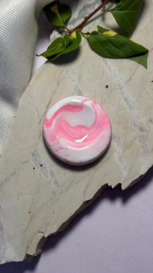 Marble Worry Stone (Pink)