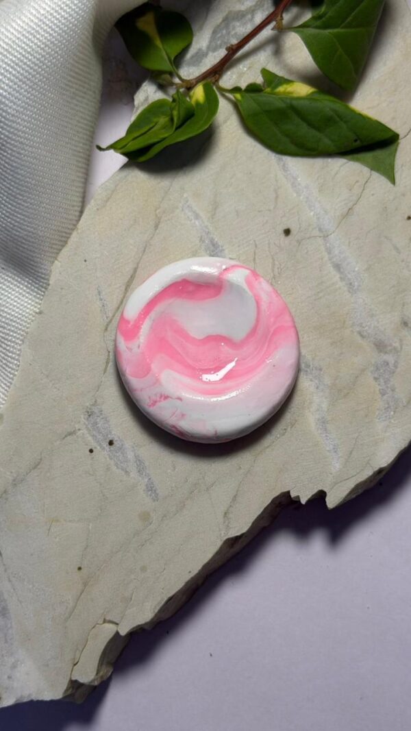 WhatsApp Image 2026-04-01 at 4.09.06 PM876 Marble Worry Stone (Pink)