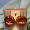 Lip Drip Earrings