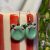 Froggy Worry Stone Earrings