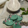 Froggy Worry Stone Earrings