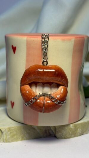 Lip Drip Pendant