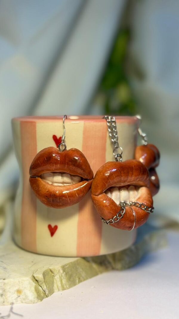 Lip Drip Earrings