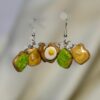 Bread Toast Earrings