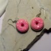 Donut Earrings (Pink)