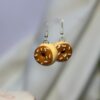 Donut Earrings (Choco Brown)