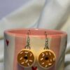 Donut Earrings (Choco Brown)