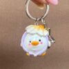 Flower Duck Keychains