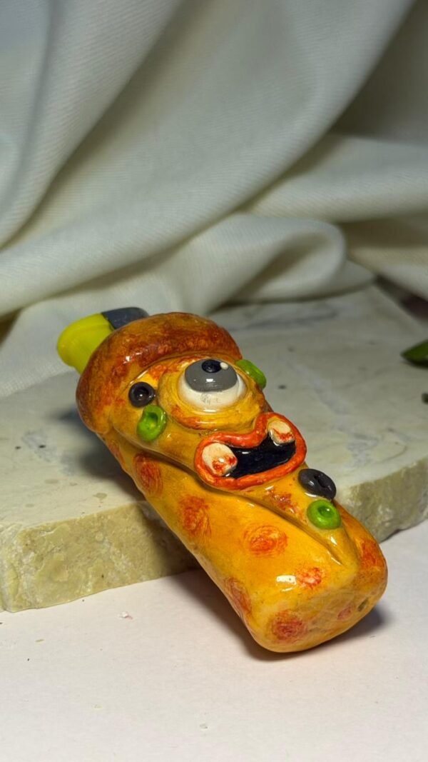 Rotten Pizza Alien Lighter Sleeve