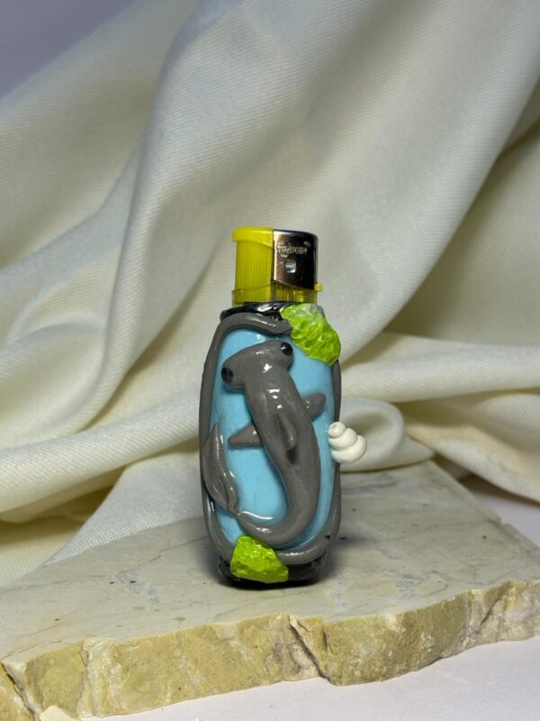 Hammer Head Shark Pool Lighter Sleeve