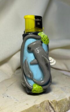 gImage 2026-04-02 at 1.01.13 PM Hammer Head Shark Pool Lighter Sleeve