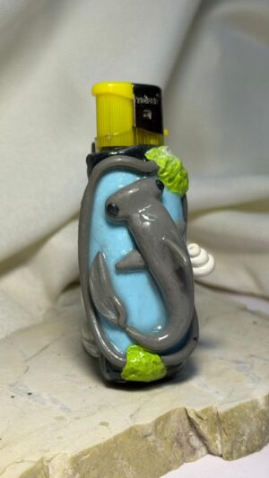 Hammer Head Shark Pool Lighter Sleeve