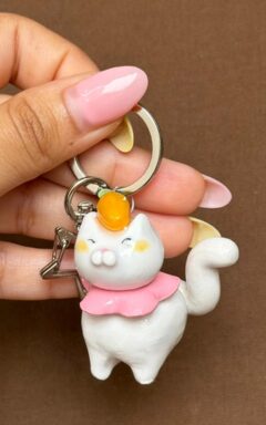 Mango Cat Charm