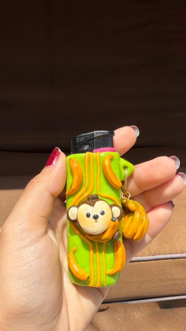 Jungle Monkey Lighter Sleeve
