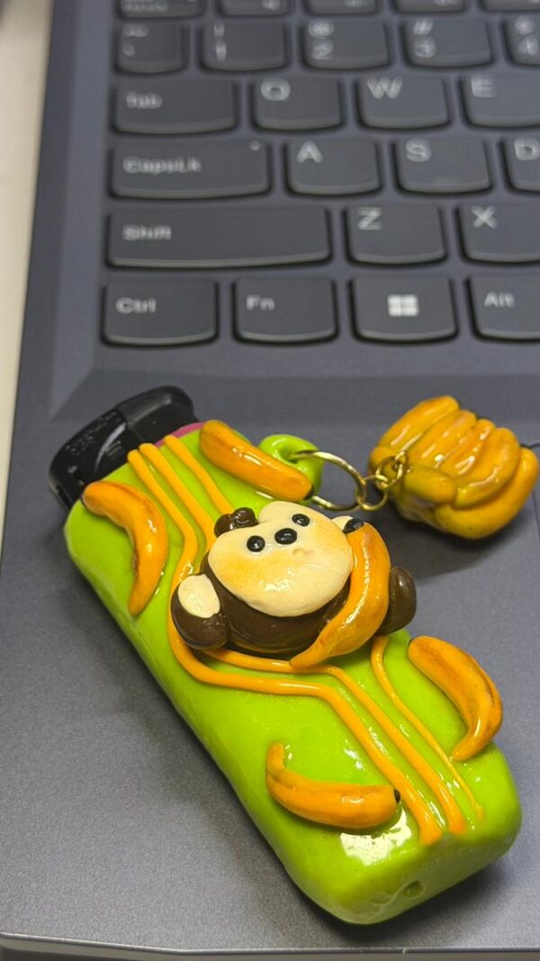 Jungle Monkey Lighter Sleeve