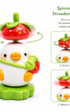 Spinning Strawberry Duck (PRE ORDERS AVAILABLE)