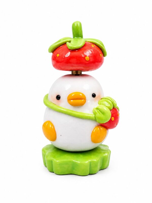 duck desk buddy Spinning Strawberry Duck (PRE ORDERS AVAILABLE)