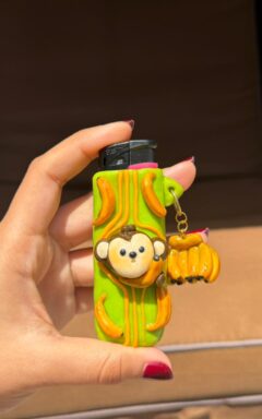 monkey Jungle Monkey Lighter Sleeve