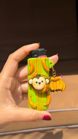Jungle Monkey Lighter Sleeve