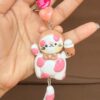 Kitty Couple Magnet Keychains