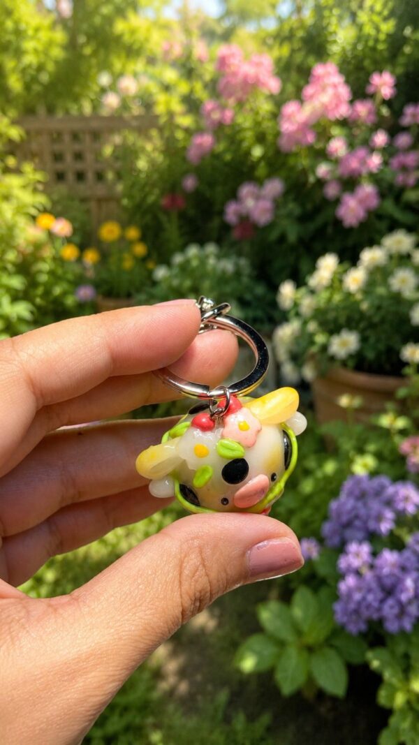 Jelly Cow Keychain