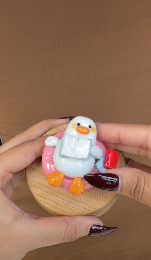ProDUCKtive Spinner Desk Buddy