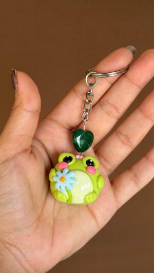 Pickle Frog Charm - Party Animal