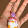 pa11 Mochi Duck Charm - Party Animal