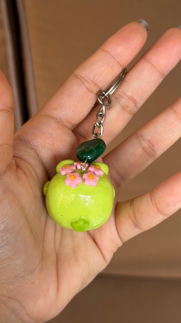 Pickle Frog Charm - Party Animal