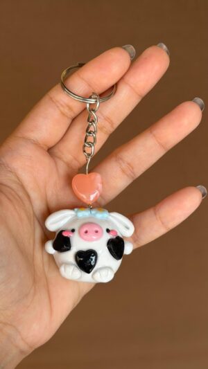 Mochi Cow Charm - Party Animal