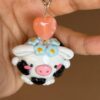 pa14 Mochi Cow Charm - Party Animal