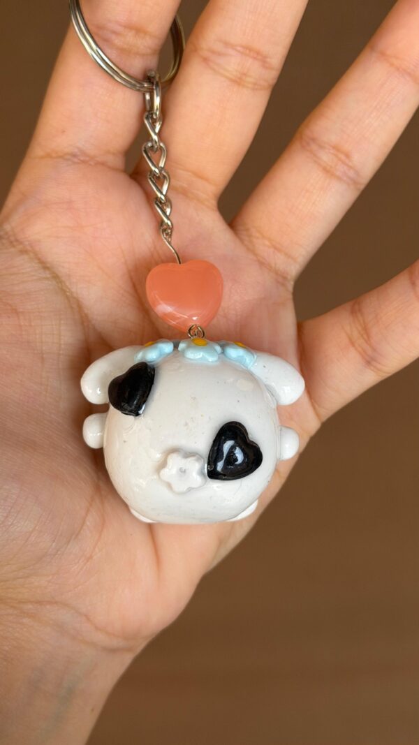 pa16 Mochi Cow Charm - Party Animal