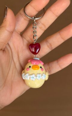 Confetti Chick Charm - Party Animal