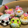 pa22 Mochi Cow Charm - Party Animal