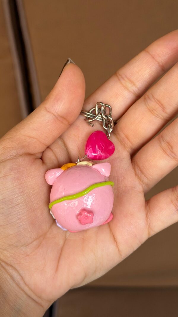 pa6 Pudding Pig Charm - Party Animal