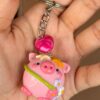 pa7 Pudding Pig Charm - Party Animal