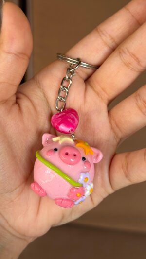 Pudding Pig Charm - Party Animal