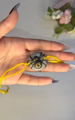 Silver Spider Rakhi