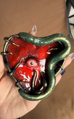 Serpent Heart Ash Tray